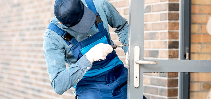 Pivot Storefront Door Locks Installation in Placerville, California